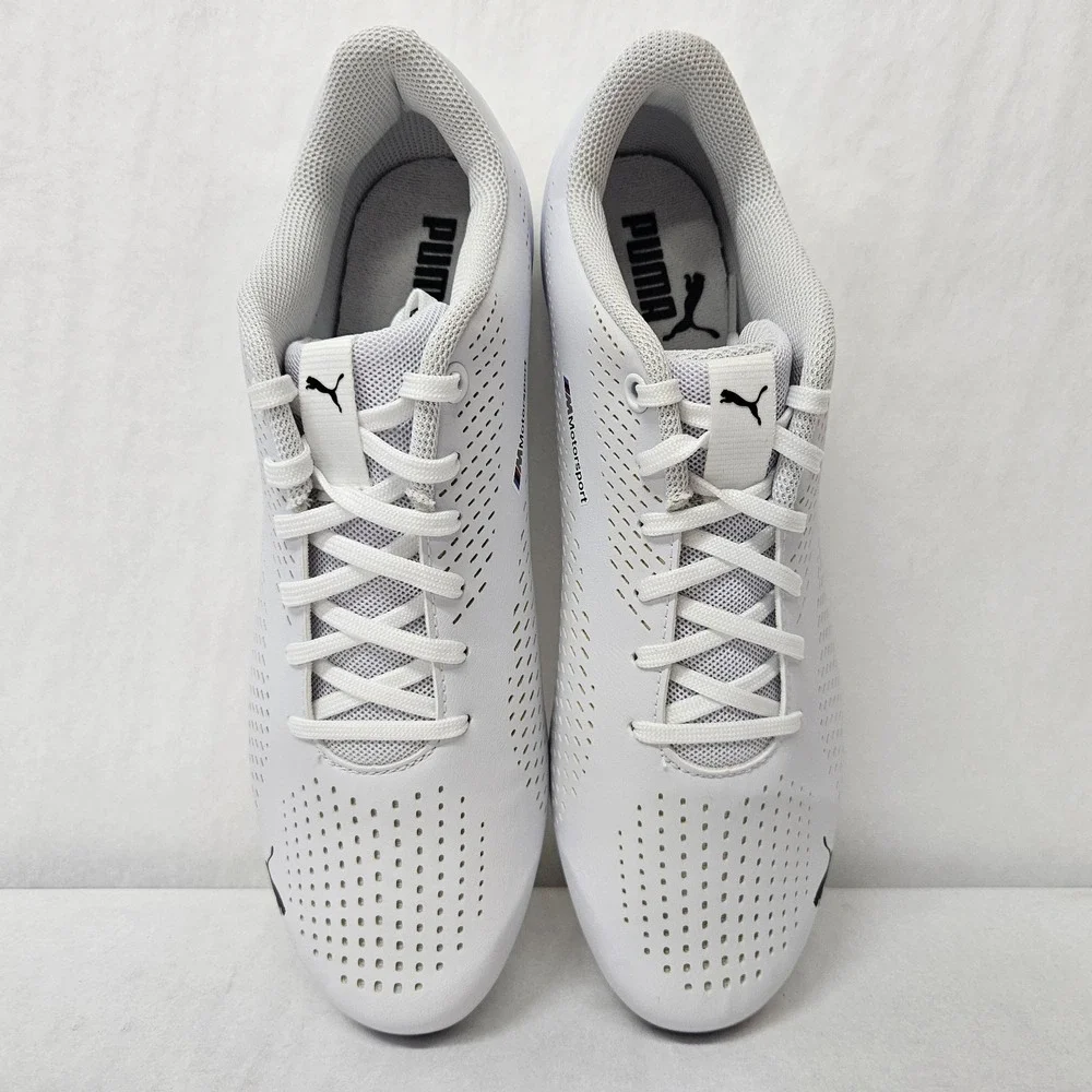 Puma BMW MMS Drift Cat 5 Ultra II M Racing Shoes 306495-02 White Womens Size 9